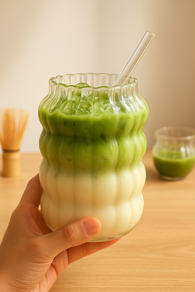 Ribbelglas - Iced Coffee Glas