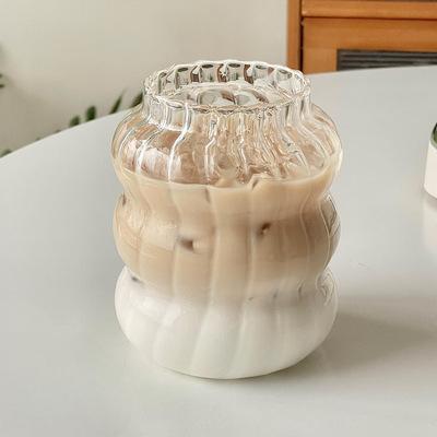 Ribbelglas - Iced Coffee Glas